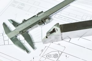 Caliper and metal detail pattern