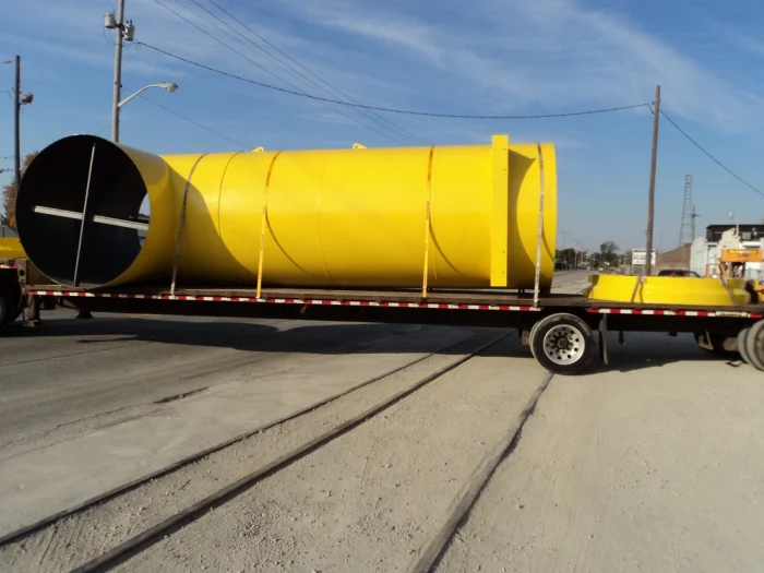 Custom emission ductwork fabrication